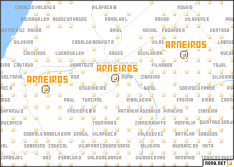 map of Arneiros