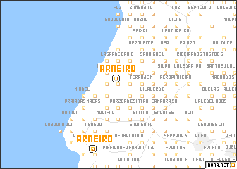 map of Arneiro