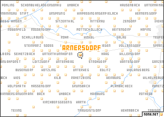 map of Arnersdorf