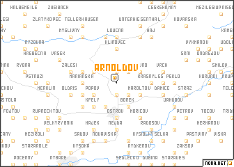 map of Arnoldov