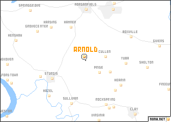 map of Arnold