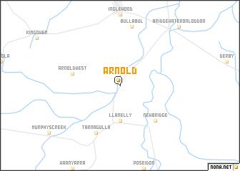 map of Arnold
