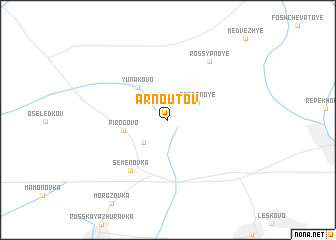 map of Arnoutov