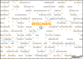 map of Arnschwang