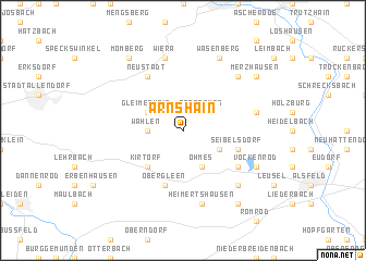 map of Arnshain