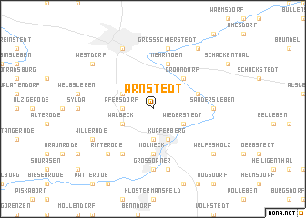 map of Arnstedt