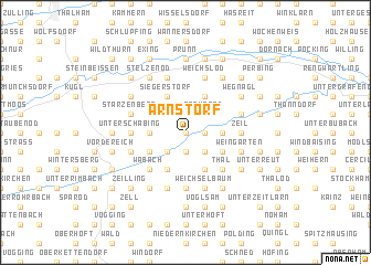 map of Arnstorf