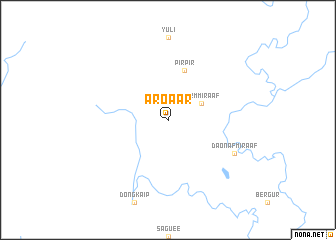 map of Aroaar