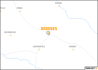 map of Aroases