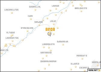 map of Aroa