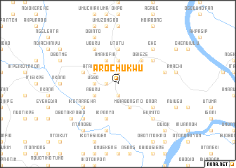 map of Arochukwu