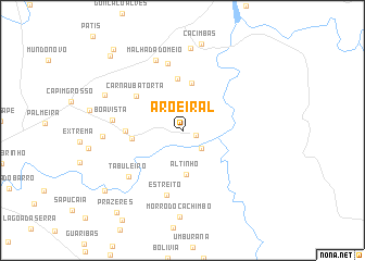 map of Aroeiral