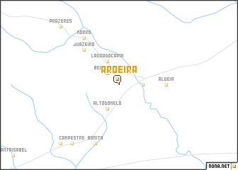 map of Aroeira