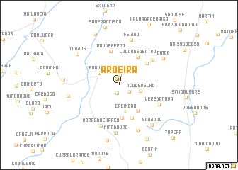 map of Aroeira