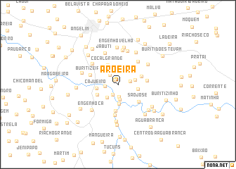 map of Aroeira