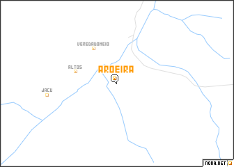map of Aroeira