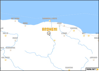 map of Arohemi