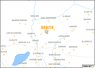 map of Aroíta