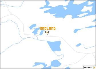 map of Aroland