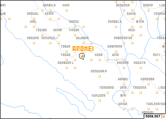 map of Aromei