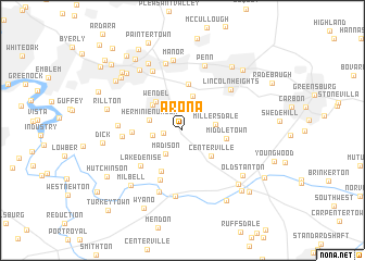 map of Arona