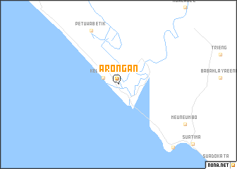 map of Arongan