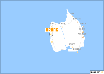 map of Arong