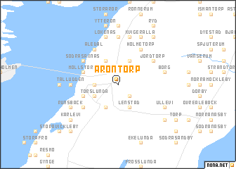 map of Arontorp