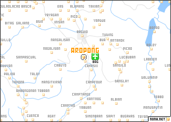 map of Aropong