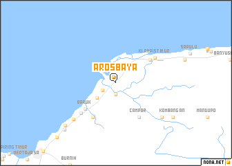 map of Arosbaya