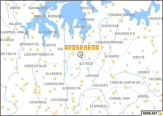 map of Arosemena