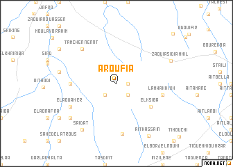 map of Aroufia