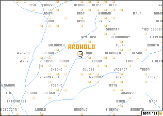 map of Arowolo