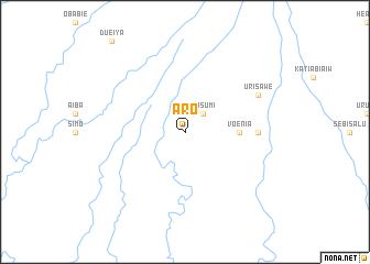 map of Aro