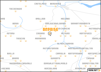 map of Arpaise