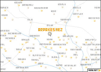 map of Arpakesmez