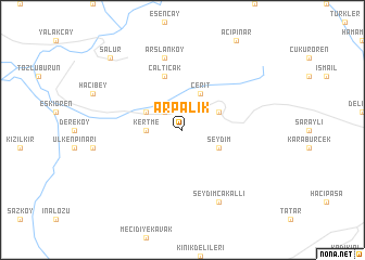 map of Arpalık