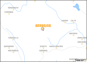 map of Arpasiña