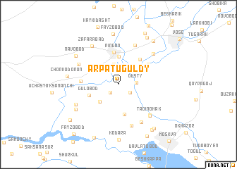 map of Arpatuguldy