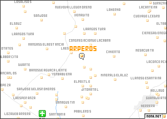 map of Arperos