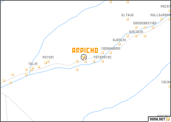 map of Arpicho