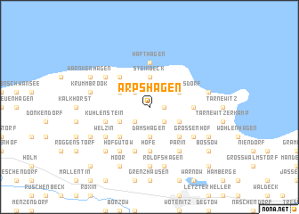 map of Arpshagen