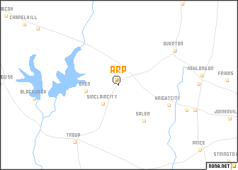 map of Arp