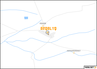 map of Arqalyq