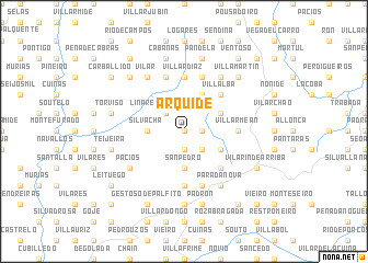 map of Arquide