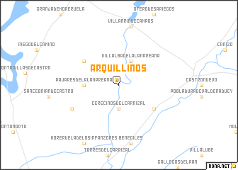 map of Arquillinos