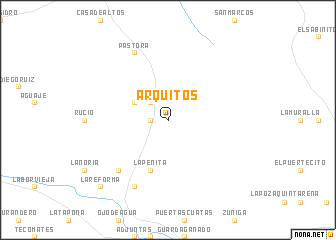 map of Arquitos