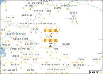 map of Arraal