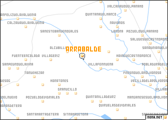 map of Arrabalde