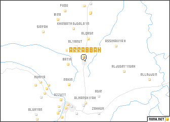 map of Ar Rabbah